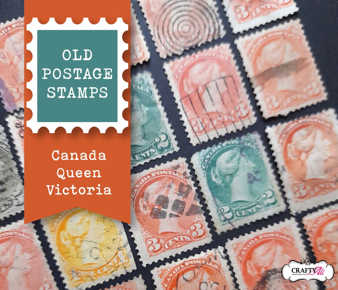 Old Definitive Stamps, Canada, X24, From 1870's to 1890's, Featuring a