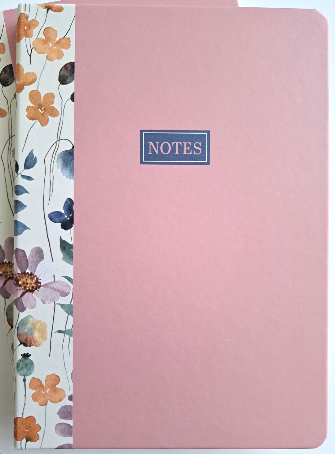 Pretty Notebook Setup A5 Hardback Notebook With Pretty Floral Design and Ruled Pages - Etsy
