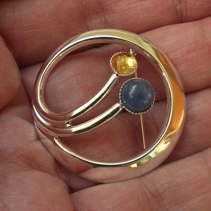 13 Circular Art Deco Brooch