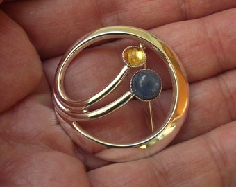 13 Circular Art Deco Brooch