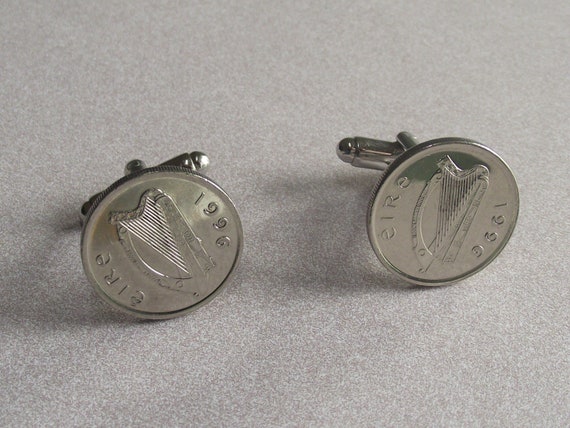 Great Caiman Thrush 1C Coin 2008 Cufflinks