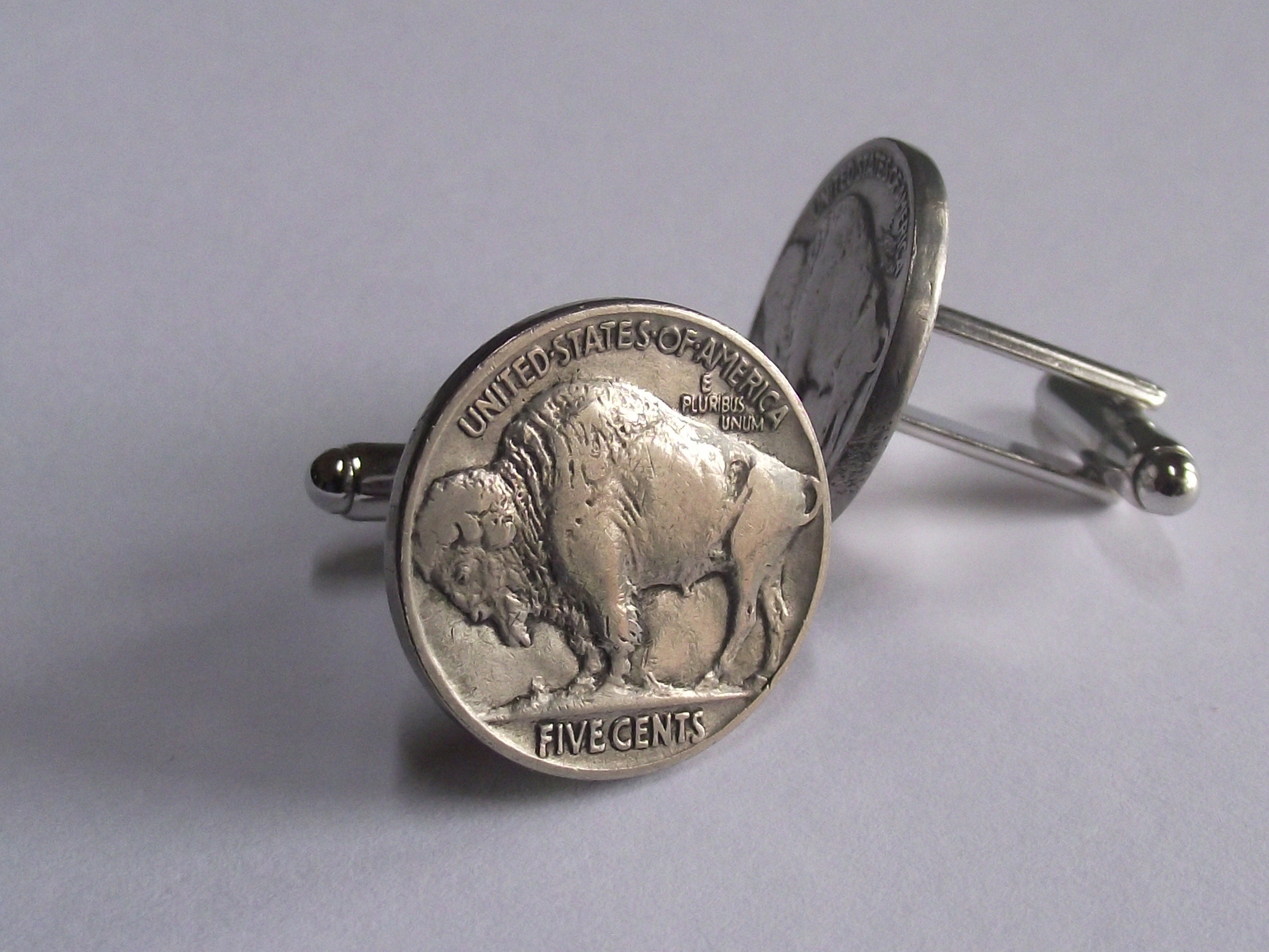 Cufflinks Indiana Coin Men United States Coin Collector 