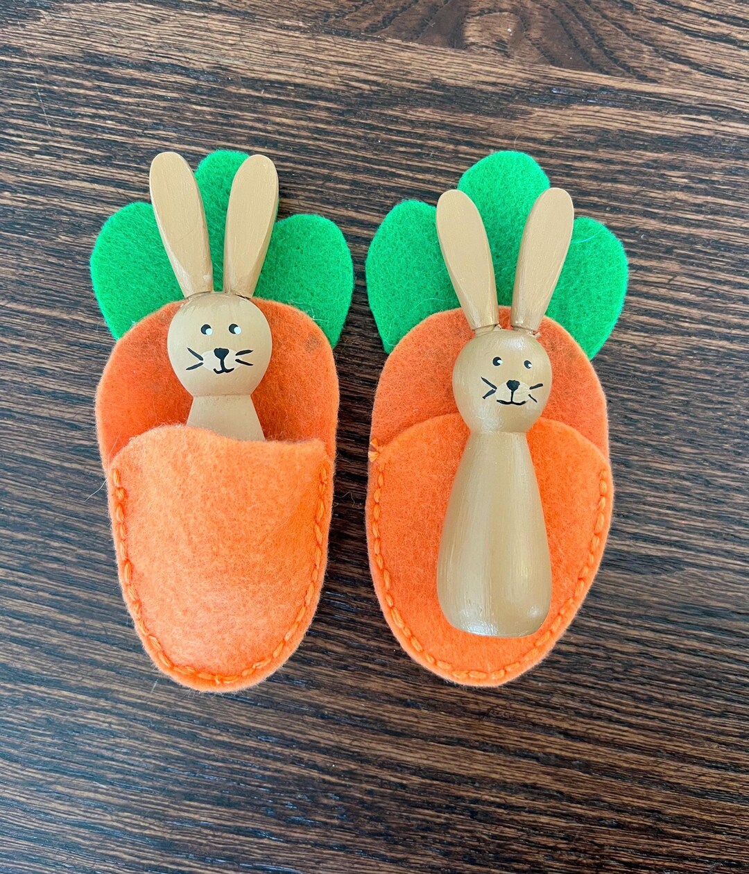 Easter Bunny Peg Doll | Pretend Play | Sensory Table | Hand Painted ...