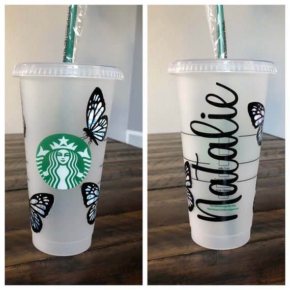 Butterfly Starbucks Cold Cup, Venti