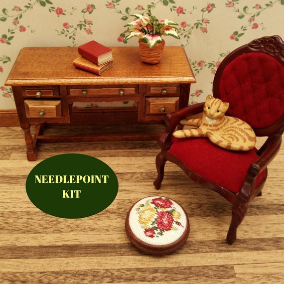 Dollhouse Miniature 1:12 single window Mahogany cornice Artist Made Furniture