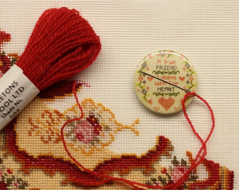 Cross Stitch Needle Minder Magnetic Needle Holder With Rare - Etsy UK