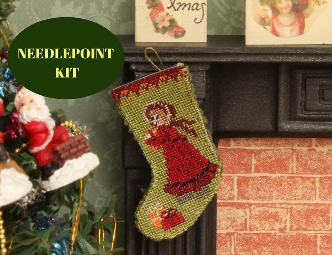 Dollhouse Christmas Stocking Kit Christmas Dollhouse Etsy UK