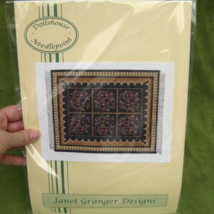 Dollhouse Miniatures Rug KIT. Doll House Rug for 1:12 Scale Dolls House ...