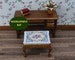 1:12 doll house stool kit petit point needlepoint tapestry on 32 ct. Dollhouse miniature furniture for dressing table, piano seat 1.5” high 