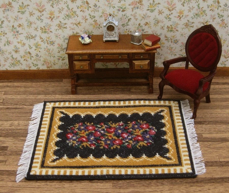 Dollhouse Miniatures Rug KIT. Doll House Rug for 112 Scale Etsy UK
