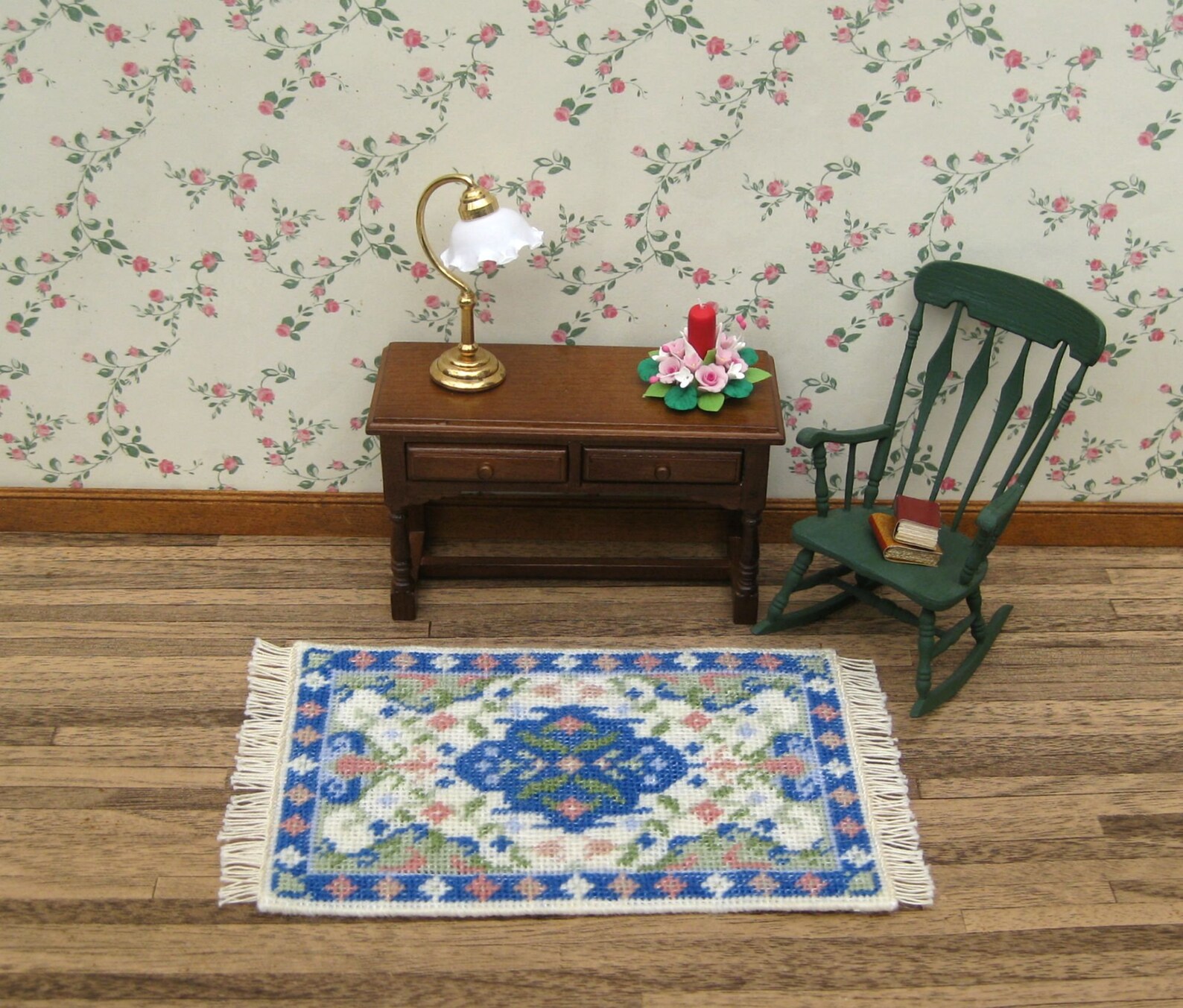 Dollhouse Miniatures Rug KIT. Doll House Rug for 112 Scale Etsy