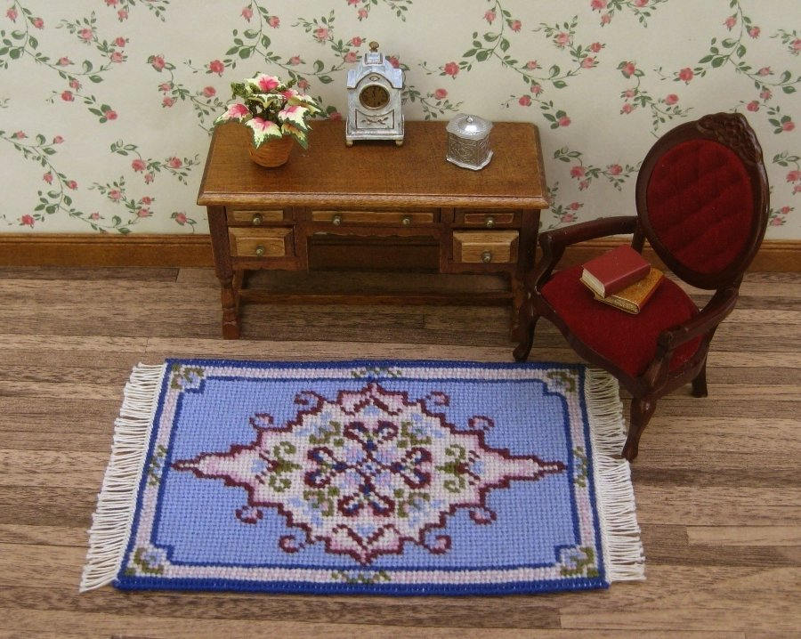 Dollhouse Miniatures Rug KIT. Doll House Rug for 112 Scale Etsy UK