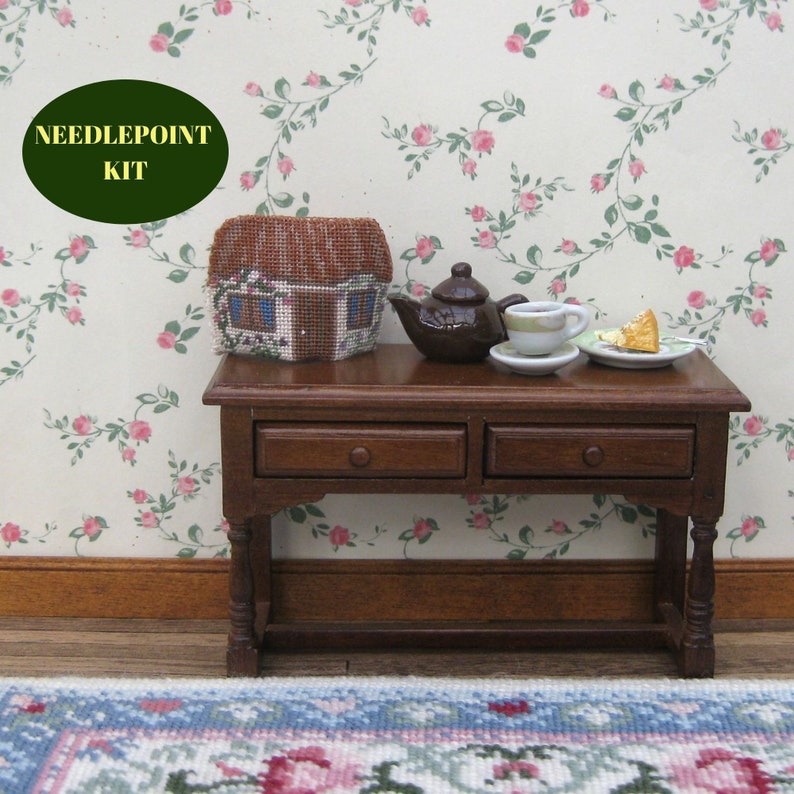 Dollhouse Tea Cosy Kit 112 Petit Point Miniature Accessory Etsy