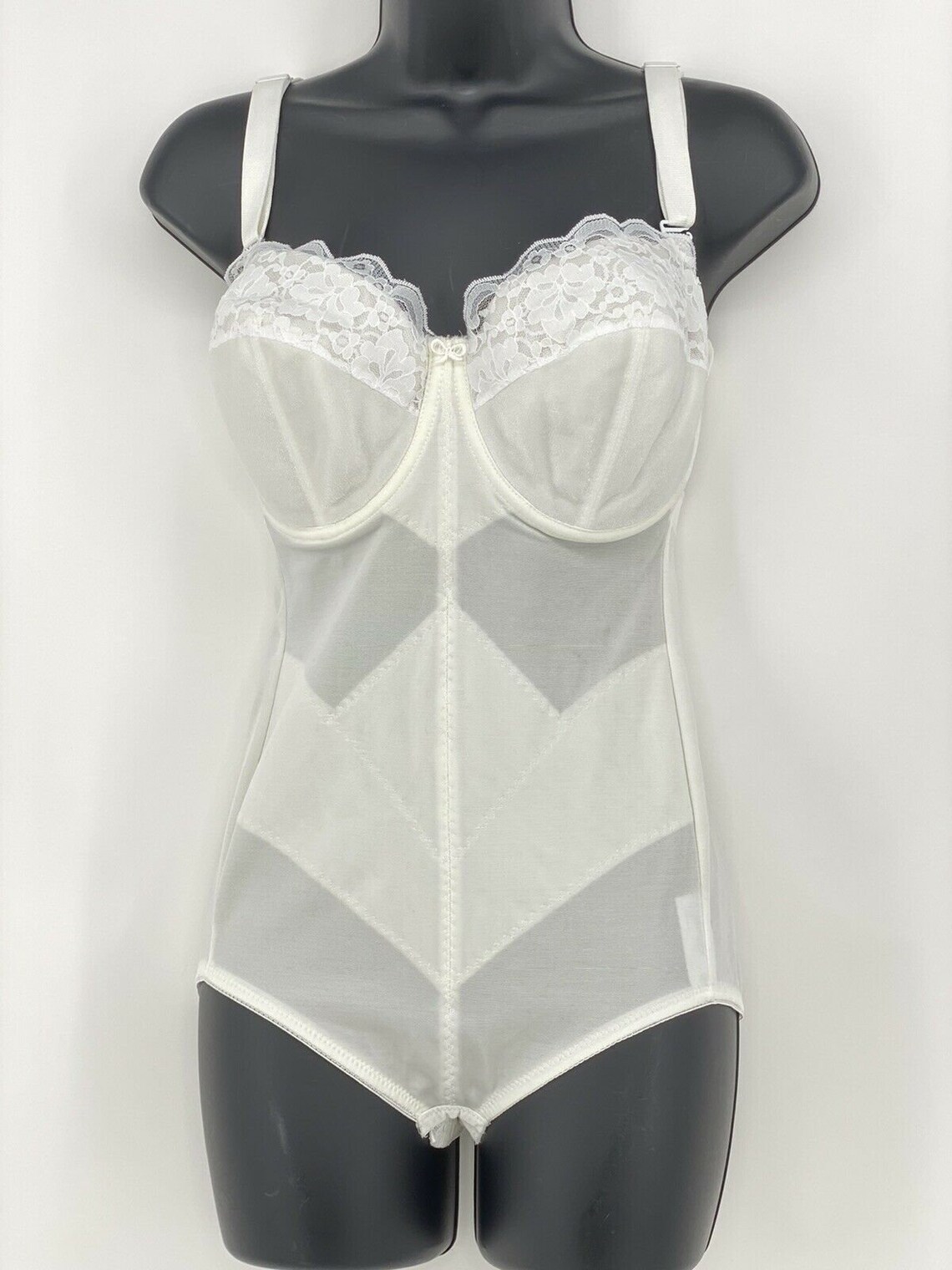 Vintage JCPenney Adonna Hi Waist Shapewear Boning 36D Etsy