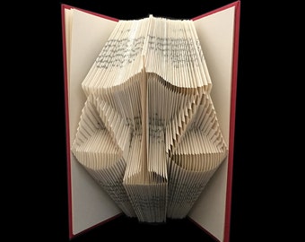 Scales of Justice -- Lawyer -- Attorney -- Law -- Justice -- Graduation -- Gift -- Folded-Book Art Sculpture