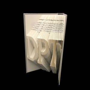 DNP Doctorate of Nursing Practice Graduation Gift Medical 3 Letters Folded-Book Art Sculpture Unique Gift Customize Gift image 9