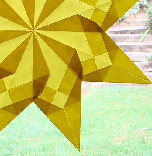 DIY Kite Paper Star Gift Tags - Woodlark Blog