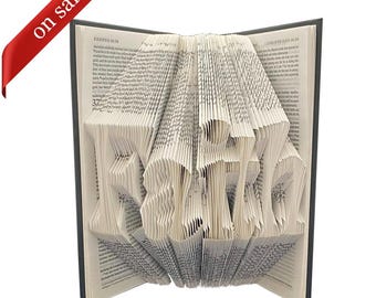 On Sale | Faith Book Art Made with ESV Bible. Christian Gift, Holy Bible Book Sculpture, Christian Decor for Home & House of God, Handmade