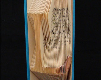 L -- Monograms  -- Letters -- Alphabets -- Characters -- Folded-Book Art Sculpture