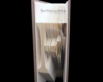 F -- Monograms  -- Letters -- Alphabets -- Characters -- Folded-Book Art Sculpture