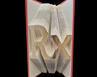 Rx --  Medical Prescription -- Chemical Reaction -- Chemistry -- Pharmacy -- Graduation Gift -- Graduate -- Folded-Book Art Sculpture
