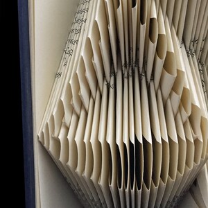 Scales of Justice Lawyer Attorney Law Justice Graduation Gift Folded-Book Art Sculpture image 10