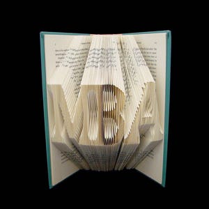MBA | Master of Business Administration | Abschlussgeschenk | Geschäft | 3 Buchstaben | Gefaltet-Buch Kunst Skulptur | Einzigartiges Geschenk |Individuell |Personal