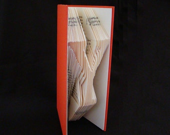 Y -- Monograms  -- Single Letter or Number -- Folded-Book Art Sculpture