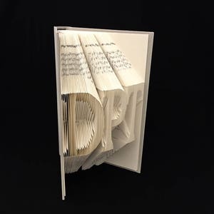 DNP Doctorate of Nursing Practice Graduation Gift Medical 3 Letters Folded-Book Art Sculpture Unique Gift Customize Gift image 7