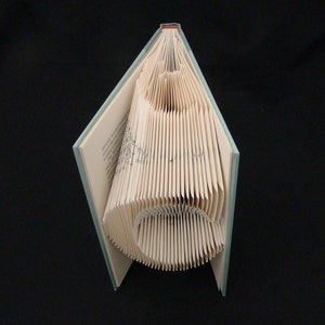 C Monograms Folded-Book Art Sculpture image 4