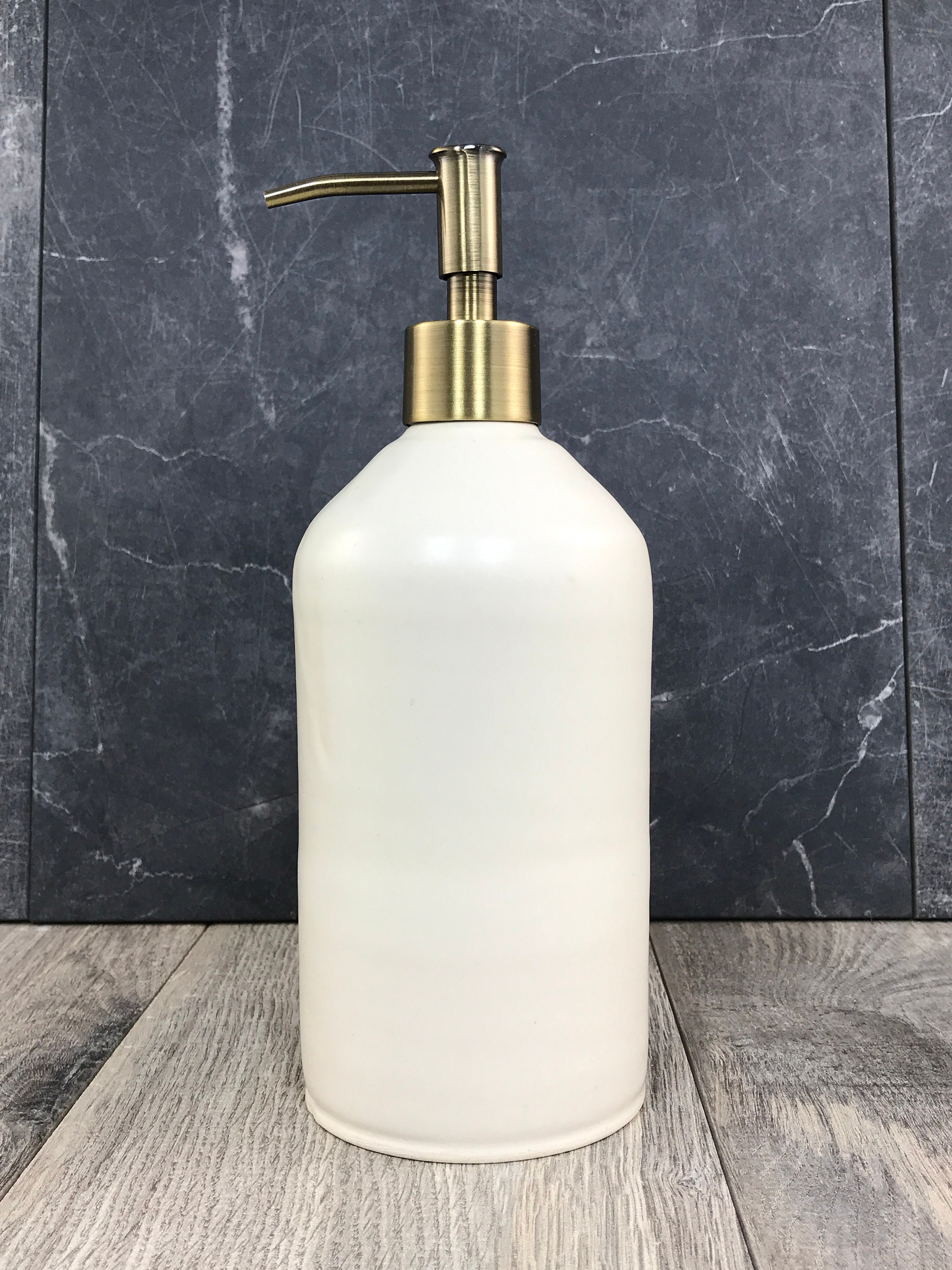In Stockceramic Soap Dispenser Stoneware Lotion Pump Etsy Australia