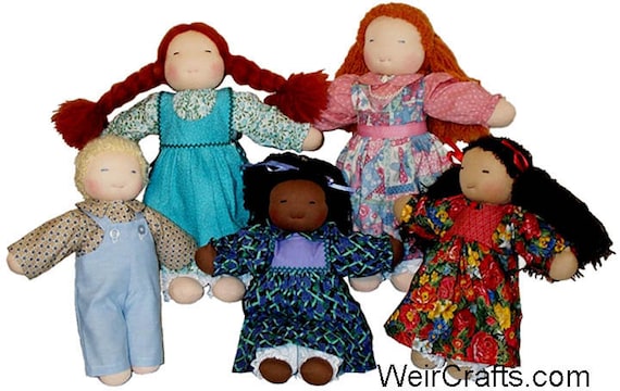 12 Bright Eyes Waldorf Doll Making Kit - A Child's Dream