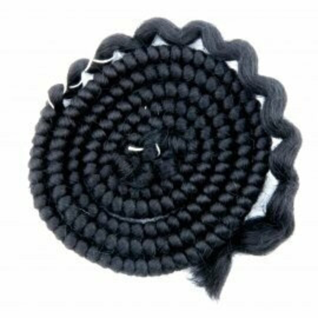 Braided Wool Crepe roving by the Foot - Etsy