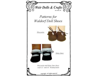 Waldorf  Doll  Shoes Pattern