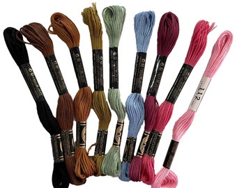 Cotton Embroidery Floss Set