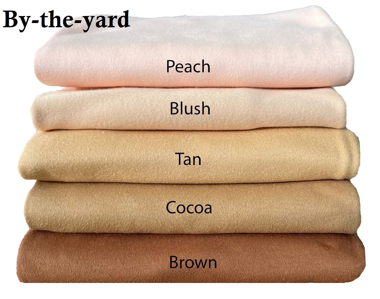 100% Cotton Knit Waldorf Doll Skin Color Fabric 1 Yard