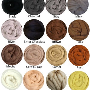 100% Merino Wool Roving - by the Ounce, for Felting, Spinning - Etsy