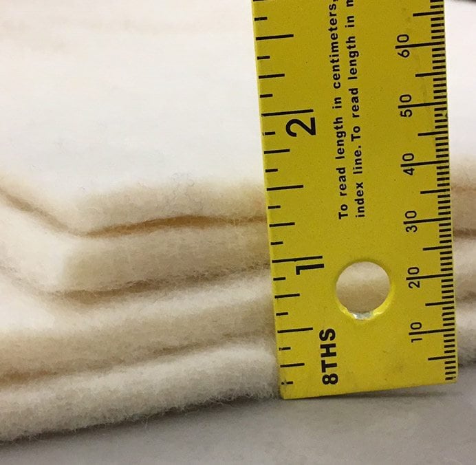 Super Thick Merino Prefelt (3/8") HALF YARD