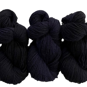 NAVY - Alpaca & Wool Yarn - DK