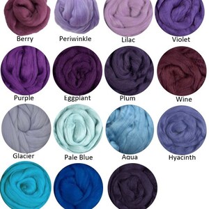 100% Merino Wool Roving - by the Ounce, for Felting, Spinning - Etsy