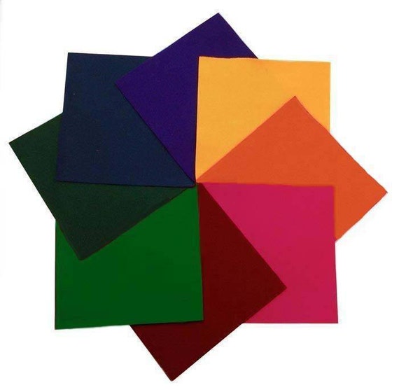 pure merino wool Full 60 Color Set 100/% Wool Felt 8 x 12