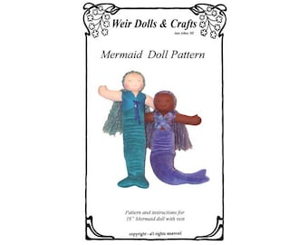Waldorf Mermaid Doll Pattern