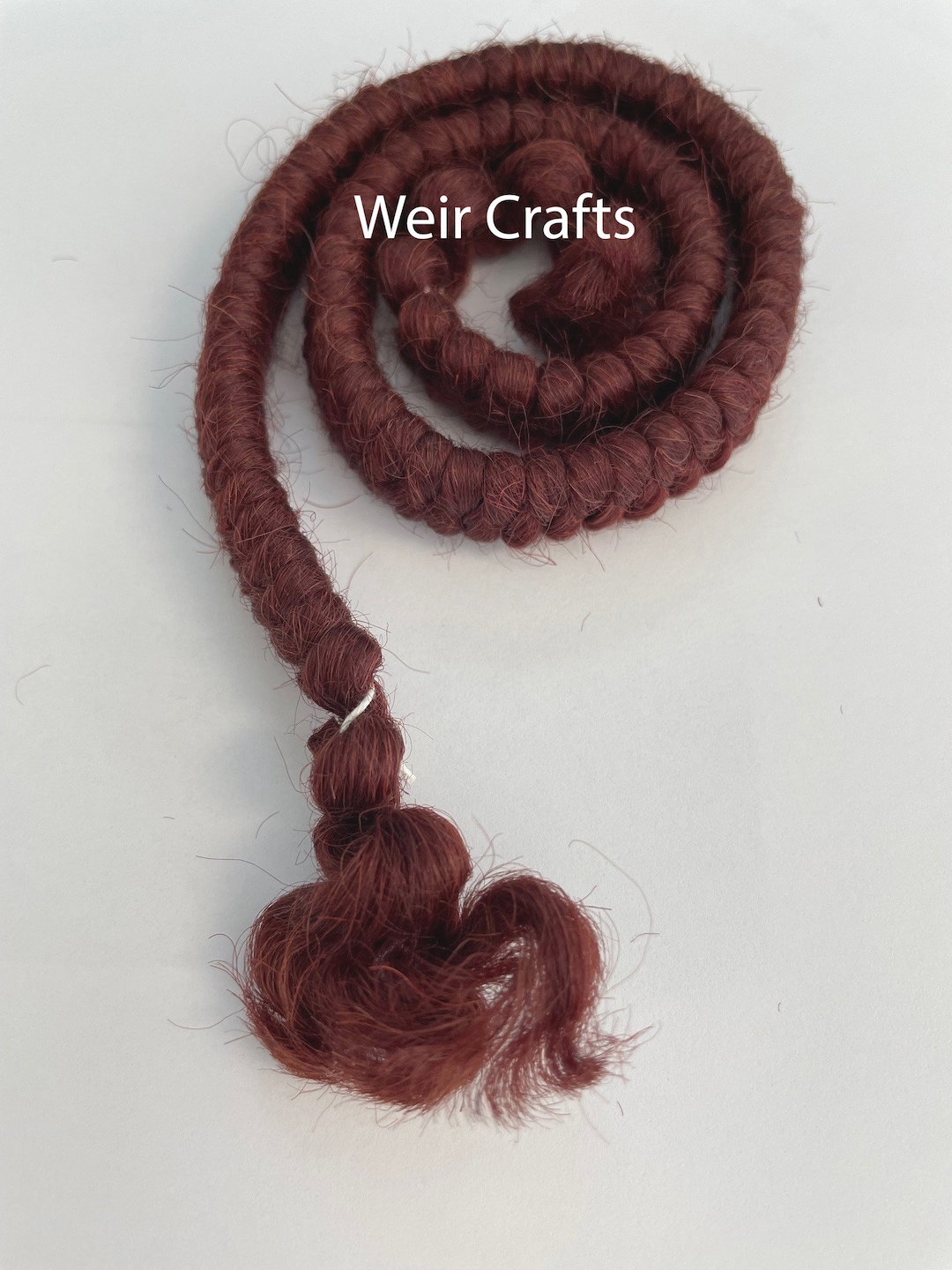 Braided Wool Crepe (roving)– by the Foot - Etsy