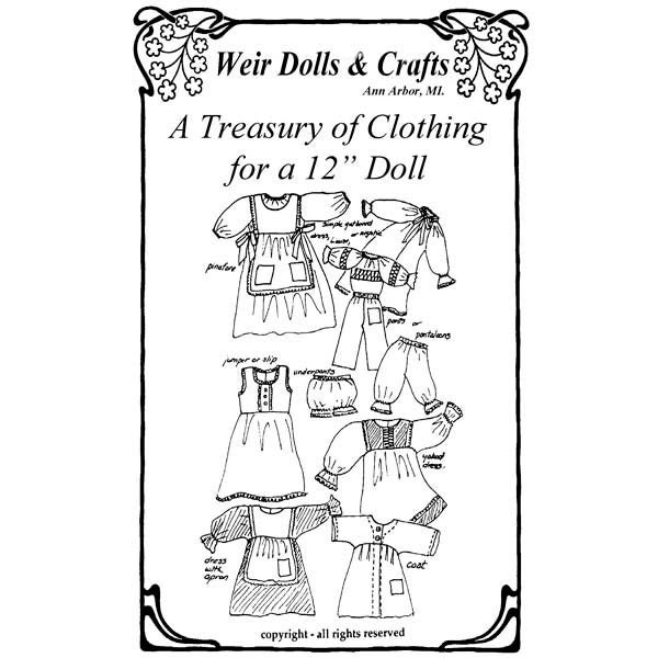 12" Waldorf Doll Clothing Patterns