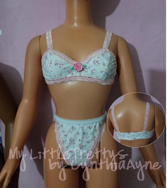 36 Barbie Doll PDF Sports Bra With Skinny Panty Digital Sewing Pattern 