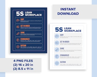 5S Lean Workplace | Digital Download
