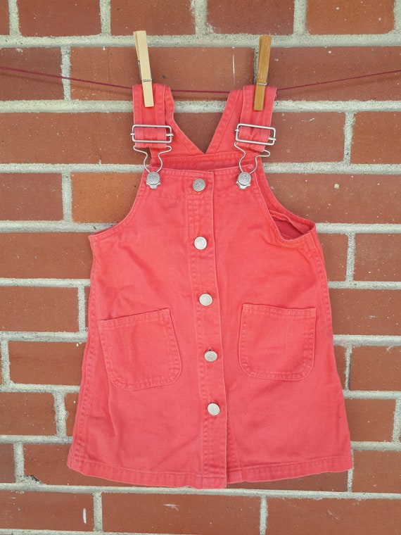 pink denim romper