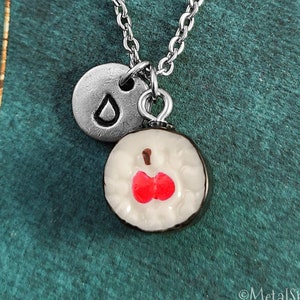 Sushi Necklace Sushi Charm Necklace Sushi Jewelry Maki Sushi Roll Sushi Charm Necklace Sushi Pendant Necklace Initial Necklace Sushi Gift