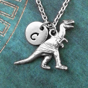 Dinosaur Necklace SMALL T-Rex Necklace Personalized Jewelry Dinosaur Gift Tyrannosaurus Necklace Dinosaur Jewelry Dinosaur Pendant Necklace