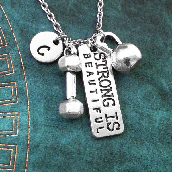 Workout Necklace Etsy